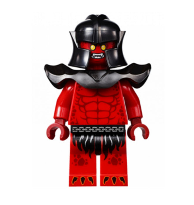 Lego Crust Smasher 70311 70319 70324 with Armor Nexo Knights Minifigure
