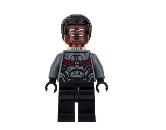 Lego Falcon 76104 Dark Bluish Gray and Black Suit Super Heroes Minifigure