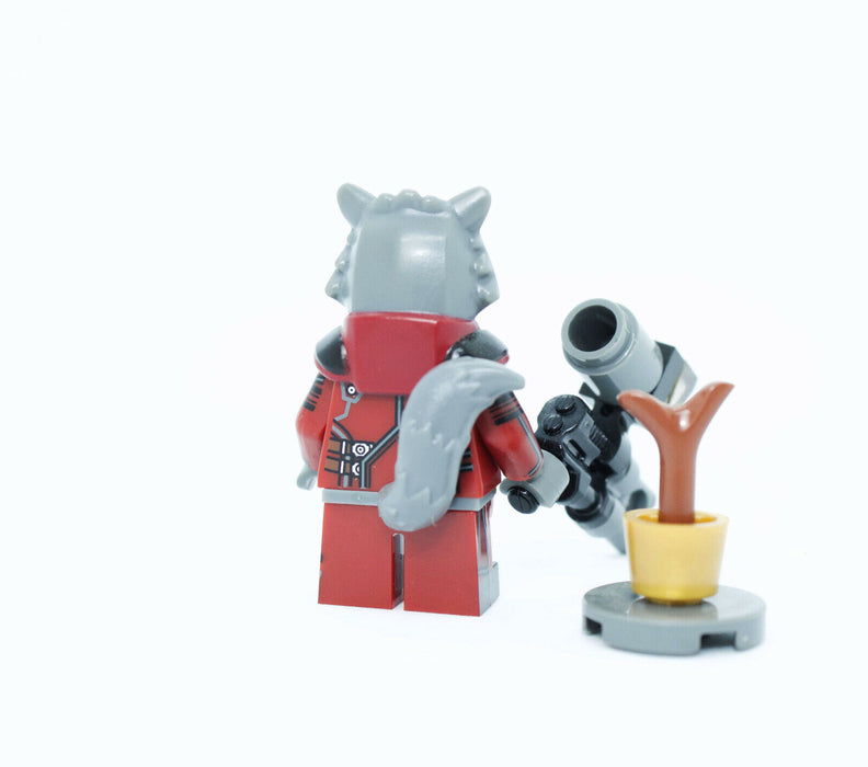 Lego Rocket Raccoon - Dark Red Outfit 5002145 comcon034 Super Heroes Minifigure