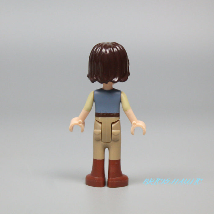 Lego Flynn Rider 41054 Sand Blue Vest Tangled Disney Princess Minifigure