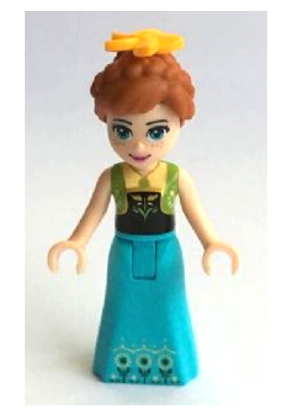 Lego Anna 41068 Medium Azure Skirt Disney Princess Minifigure