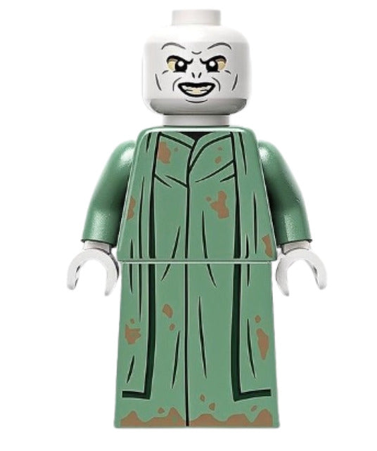 Lego Lord Voldemort 76415 Sand Green Robe Harry Potter Minifigure