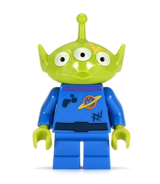 Lego Alien 7596 Yellow Splotch on Face Toy Story Minifigure