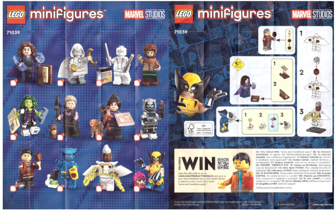 Lego Kate Bishop 71039 Collectible Marvel Studios Series 2 Minifigure