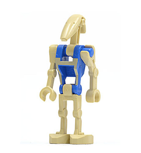 Lego Battle Droid Pilot 75058 75080 75041 Blue Torso Star Wars Minifigure