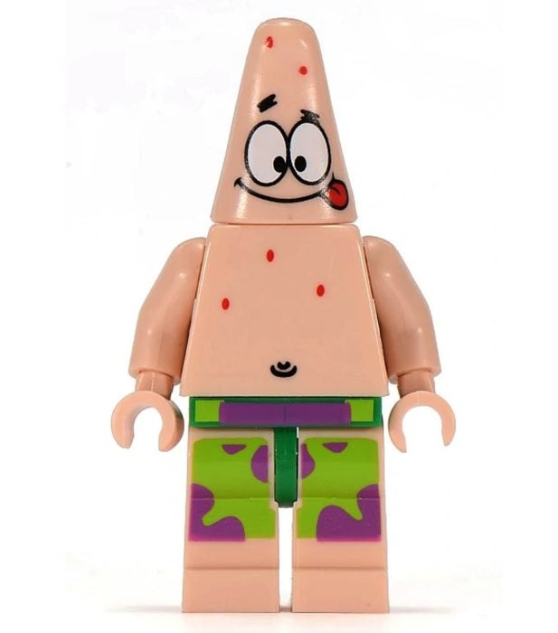 Lego Patrick 3833 Tongue Out SpongeBob SquarePants Minifigure