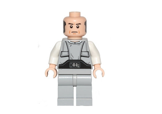 Lego Lobot 9678 Light Nougat Black Eyebrows Star Wars Minifigure