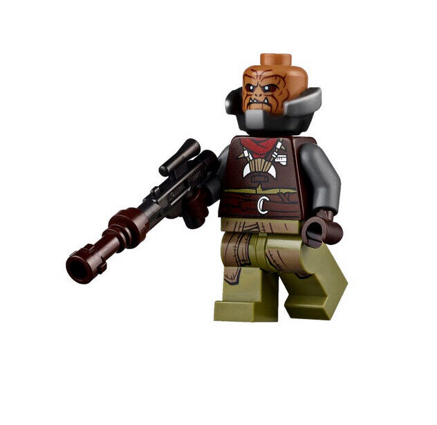 Lego Klatooinian Raider 75254 Armor Neck The Mandalorian Star Wars Minifigure