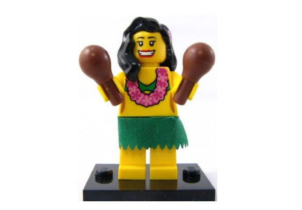 Lego Hula Dancer 8803 Collectible Series 3 Minifigures