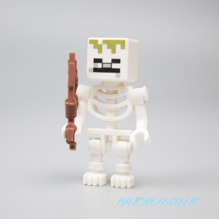 Lego Skeleton, Dungeons 21176 Minecraft Minifigure