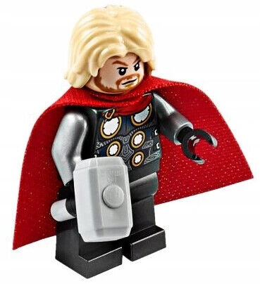 Lego Thor 76153 76142 Spongy Cape Pearl Dark Gray Legs Super Heroes Minifigure