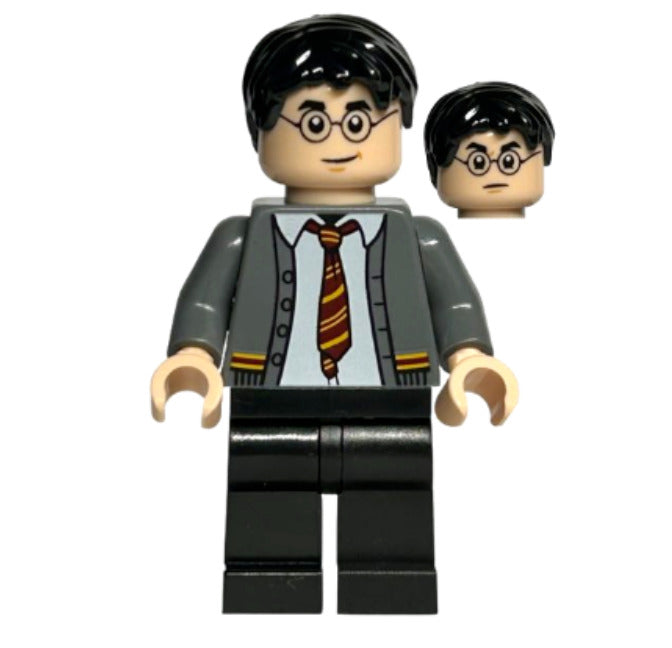 Lego Harry Potter 76409 Dark Bluish Gray Cardigan Harry Potter Minifigure