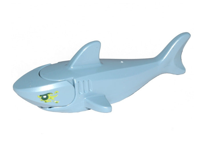 Lego Shark 70433 Gills Black Eyes Lime Slime Pattern Hidden Side Minifigure