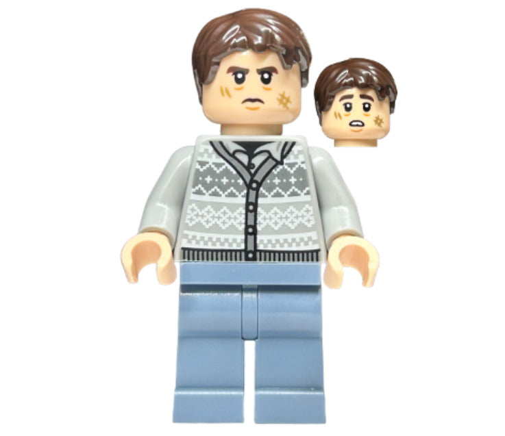 Lego Neville Longbottom 76415 Fair Isle Sweater Harry Potter Minifigure