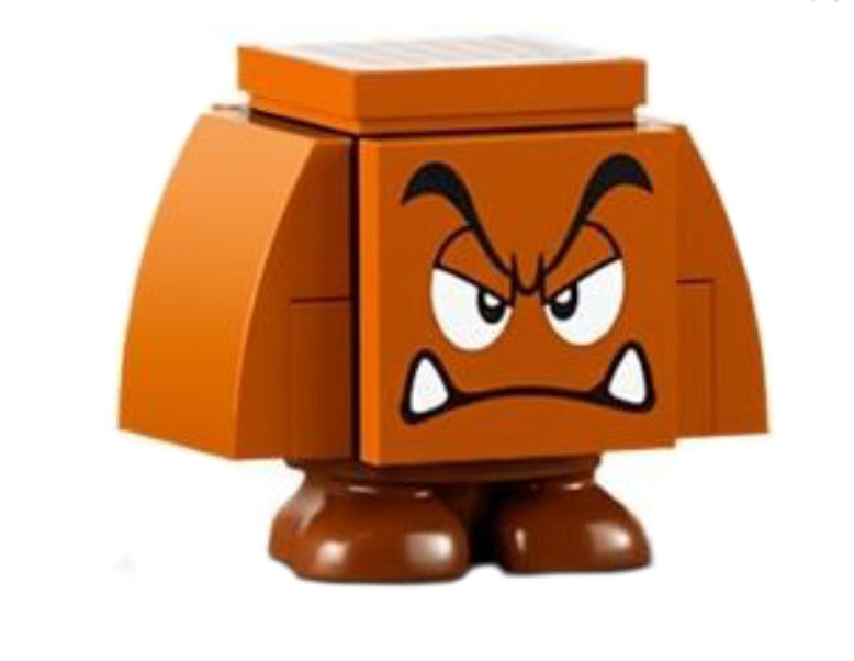 Lego Goomba 71418 Angry Eyelids Super Mario Minifigure