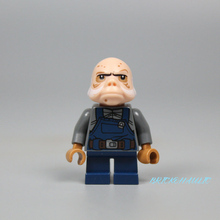 Lego Ugnaught 75137 Dark Blue Overalls Episode 4/5/6 Star Wars Minifigure