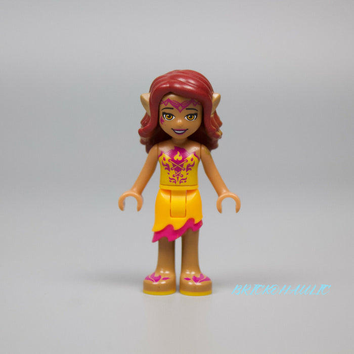 Lego Azari Firedancer 41175 41174 Bright Light Orange Elves Minifigure