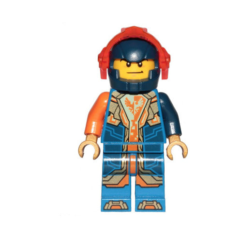 Lego Clay 72004 Trans-Orange Visor Nexo Knights Minifigure