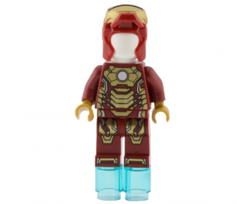 Lego Iron Man Mark 42 Armor 76007 (Plain White Head) Super Heroes Minifigure