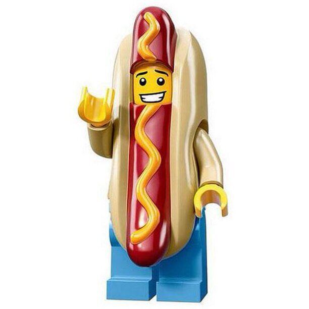 Lego Hot Dog Man, Series 13 Collectible Minifigures Minifigure