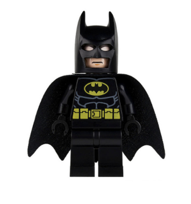 Lego Batman 6864 6863 Yellow Belt, Crest (Type 1 Cowl) Super Heroes Minifigure