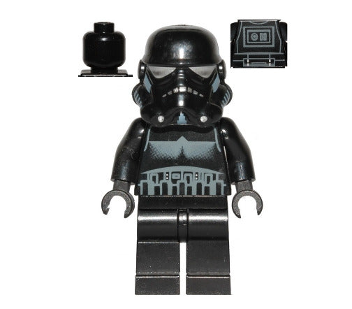 Lego Shadow Trooper, Long Line on Back Star Wars Legends Minifigure