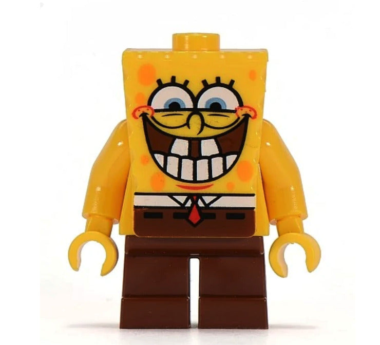 Lego SpongeBob SquarePants 3833 Grin with Bottom Teeth Minifigure