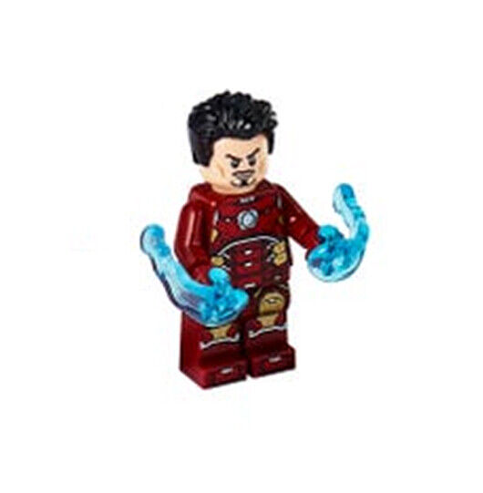 Lego Iron Man 76166  76164 76140 Silver Hexagon Chest Super Heroes Minifigure