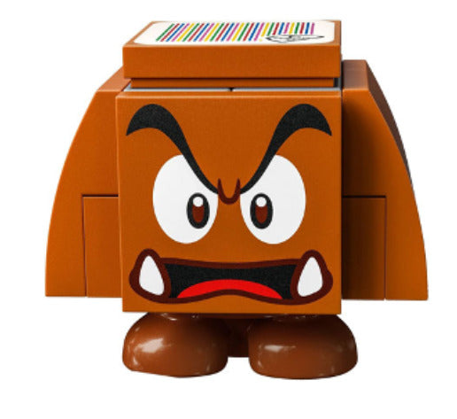 Lego Goomba 71404 71415 Angry Open Mouth Super Mario Minifigure