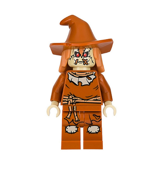 Lego Scarecrow 76054 Dark Orange Floppy Hat Batman II Super Heroes Minifigure