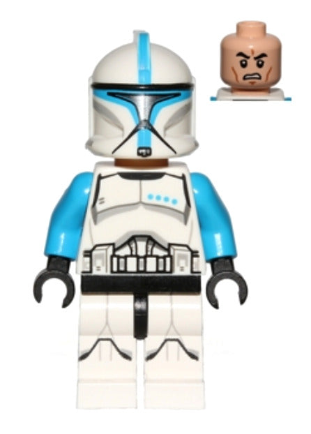 Lego Clone Trooper Lieutenant 75085 Printed Legs Episode 2 Star Wars Minifigure