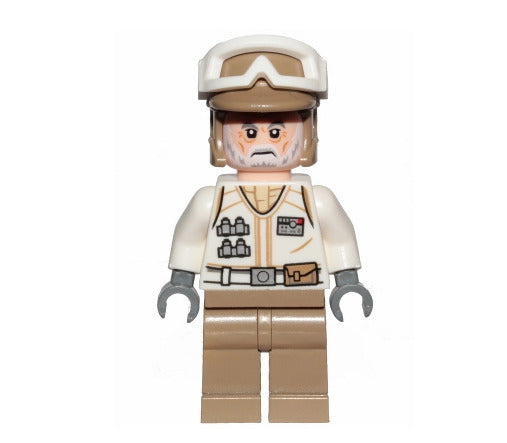 Lego Hoth Rebel 75241 White Beard Episode 4/5/6 Star Wars Minifigure