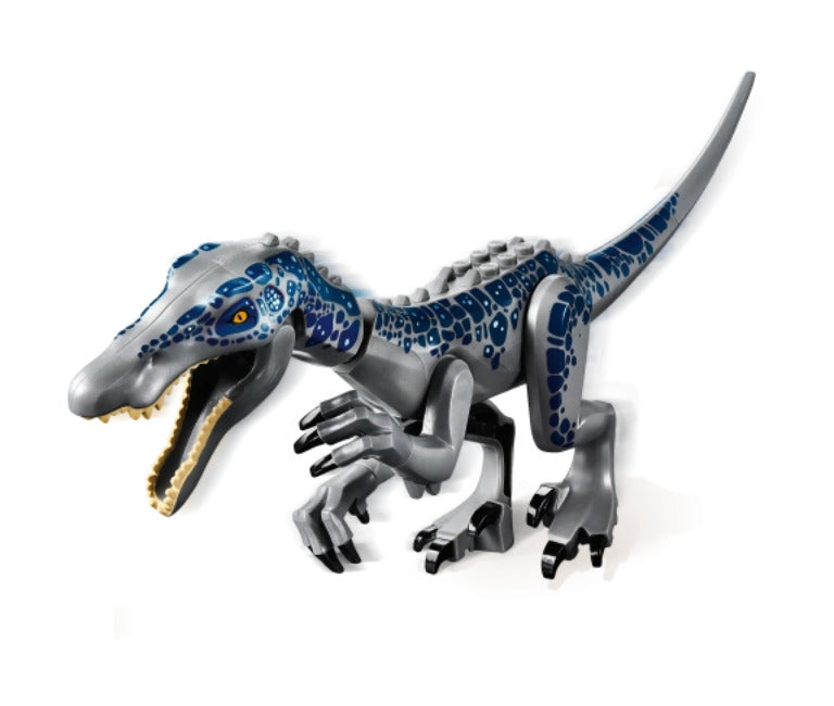 Lego Baryonyx 75935 Metallic Blue Spots Jurassic World Dinosaur Authentic