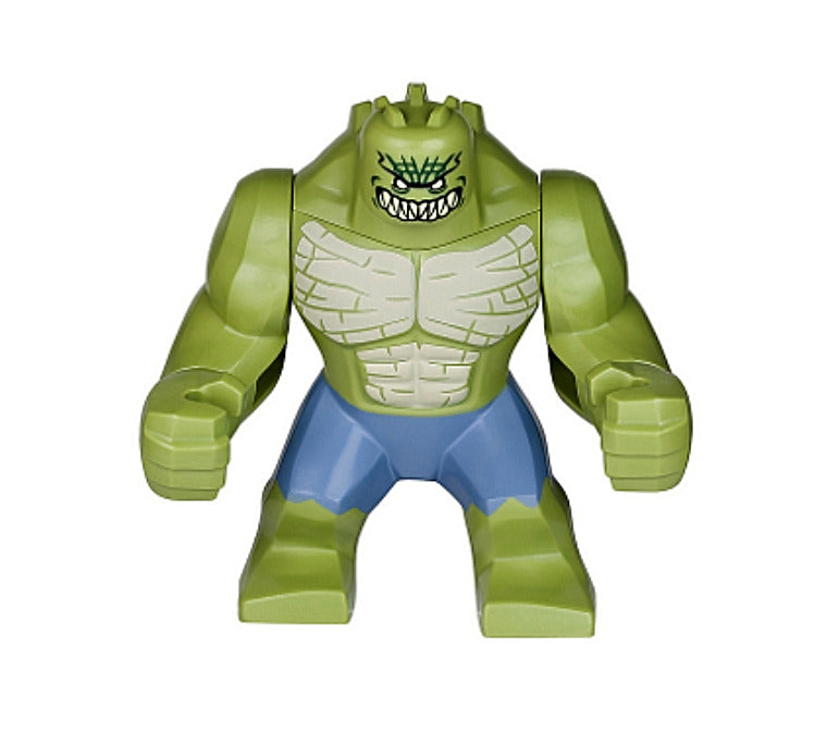 Lego Killer Croc 76055 Big Figure with Sand Blue Pants Super Heroes Minifigure