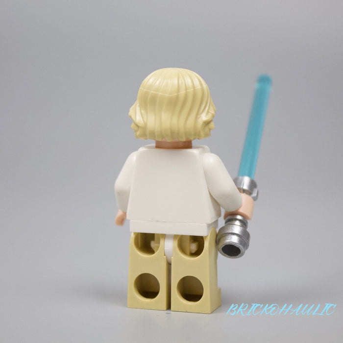 Lego Luke Skywalker Gray Visor on back 7965 Episode 4/5/6 Star Wars Minifigure