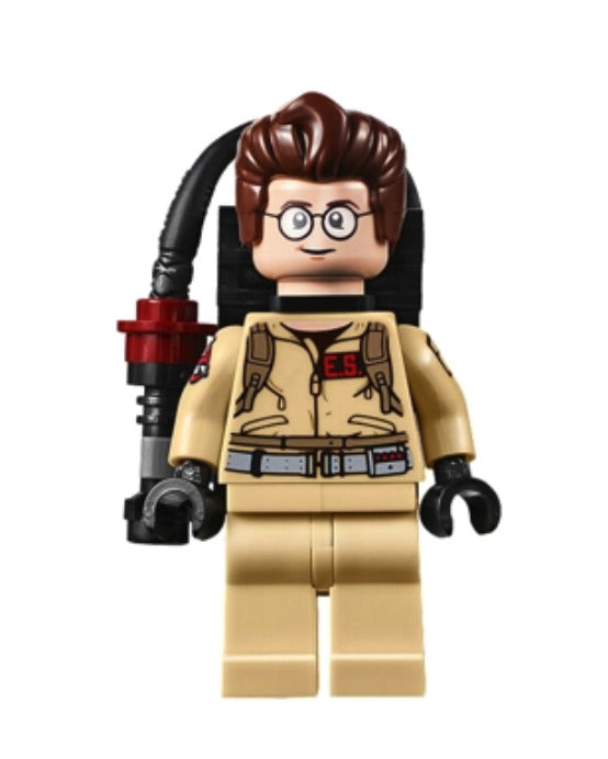 Lego Dr. Egon Spengler 75827 with Proton Pack Ghostbusters Minifigure