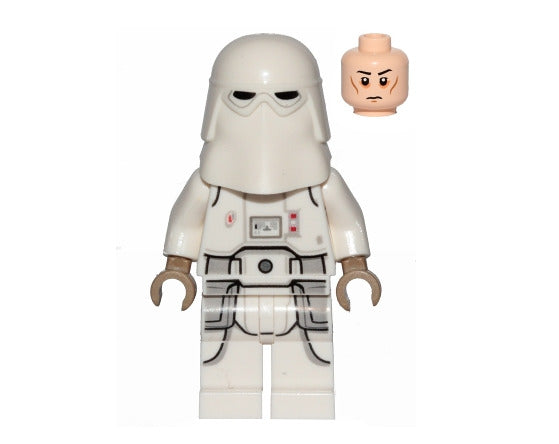 Lego Snowtrooper 75288 Printed Legs Dark Tan Hands Star Wars Minifigure