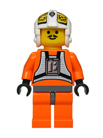 Lego Biggs Darklighter 7140 7142 X-wing Fighter Star Wars Minifigure