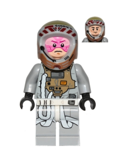 Lego Gray Squadron Pilot 75050 B-wing Star Wars Minifigure