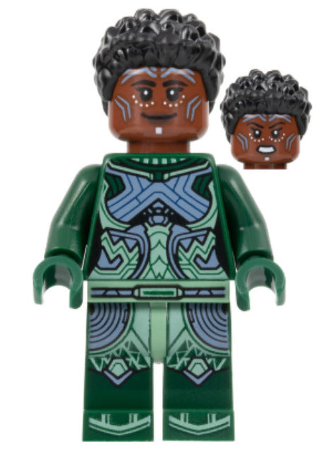 Lego Nakia 76211 Dark Green Suit Super Heroes Minifigure