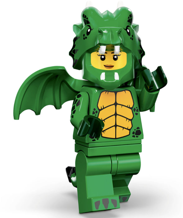 Lego Green Dragon Costume 71034 Collectible Series 23 Minifigure