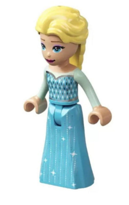 Lego Elsa 43194 Medium Azure Skirt without Cape Disney Princess Minifigure