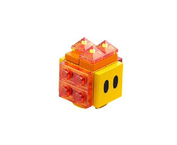 Lego Lava Bubble 71369 71364 Scanner Code Blue Lines Super Mario Minifigure