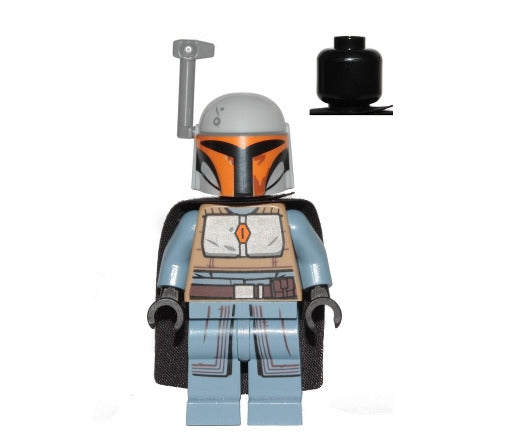 Lego Mandalorian Tribe Warrior 75267 Light Bluish Gray Star Wars Minifigure