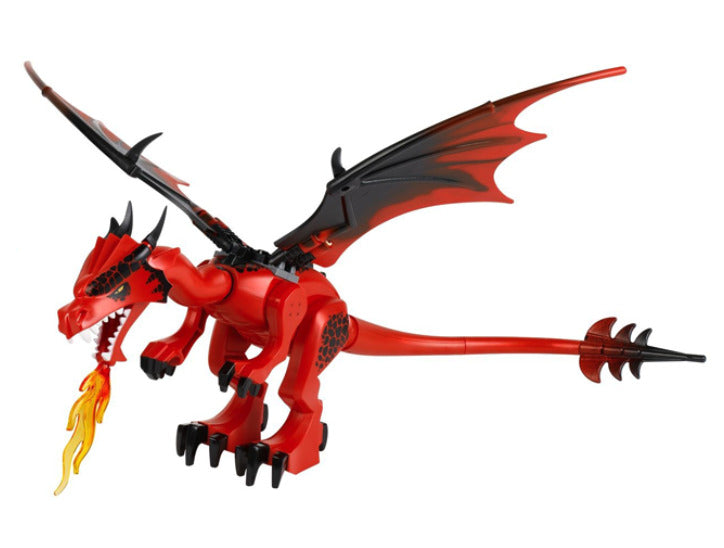 Lego Dragon (Castle) 70403 Red Head Dragon Mountain Animal Big Figure