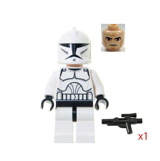 Lego Clone Trooper 10195 8019 7675 The Clone Wars Star Wars Minifigure