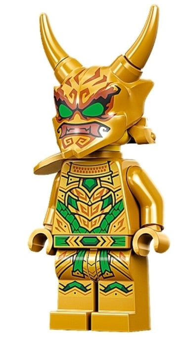 Lego Lloyd (Golden Oni) 71774 Oni Mask Crystalized NINJAGO Minifigure