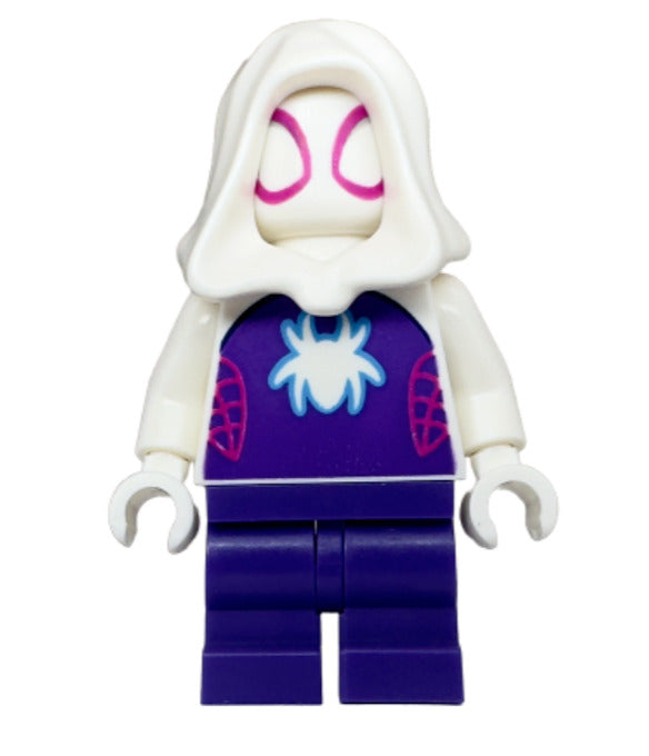 Lego Ghost-Spider 10791 White Hood White Spider Logo Super Heroes Minifigure