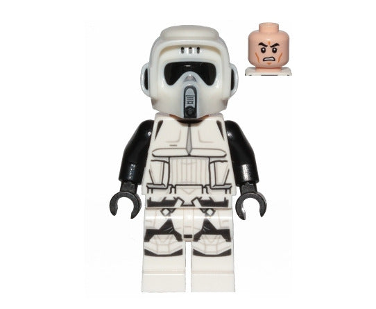 Lego Scout Trooper 75238 Dual Molded Helmet Episode 4/5/6 Star Wars Minifigure