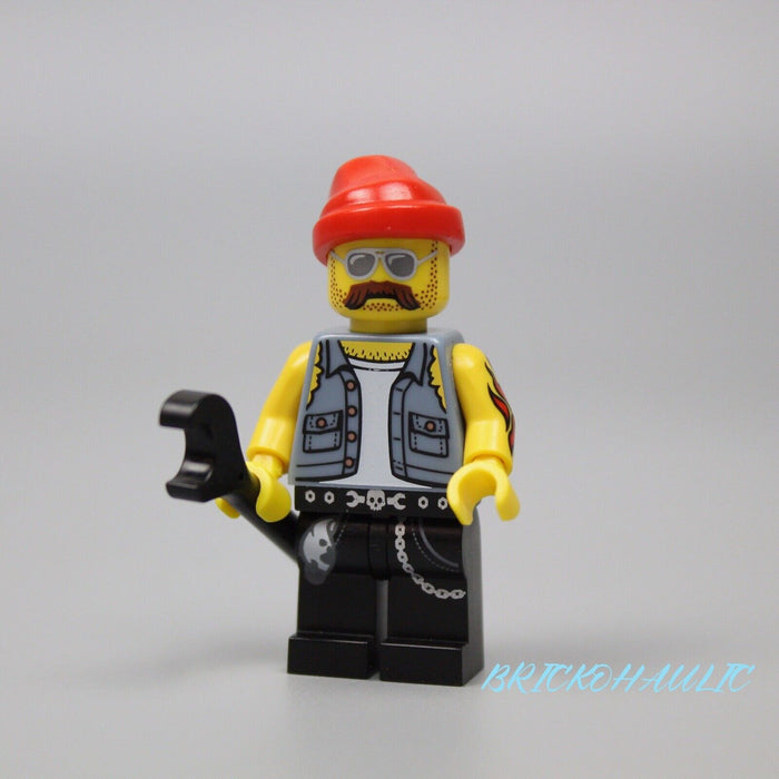 Lego Motorcycle Mechanic, Series 10 Collectible Minifigures Minifigure